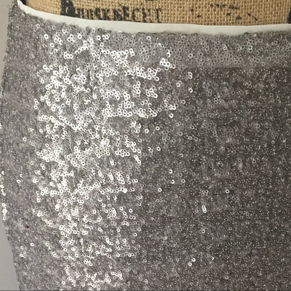 Gap Silver Sequin Mini - Picture 4 of 5
